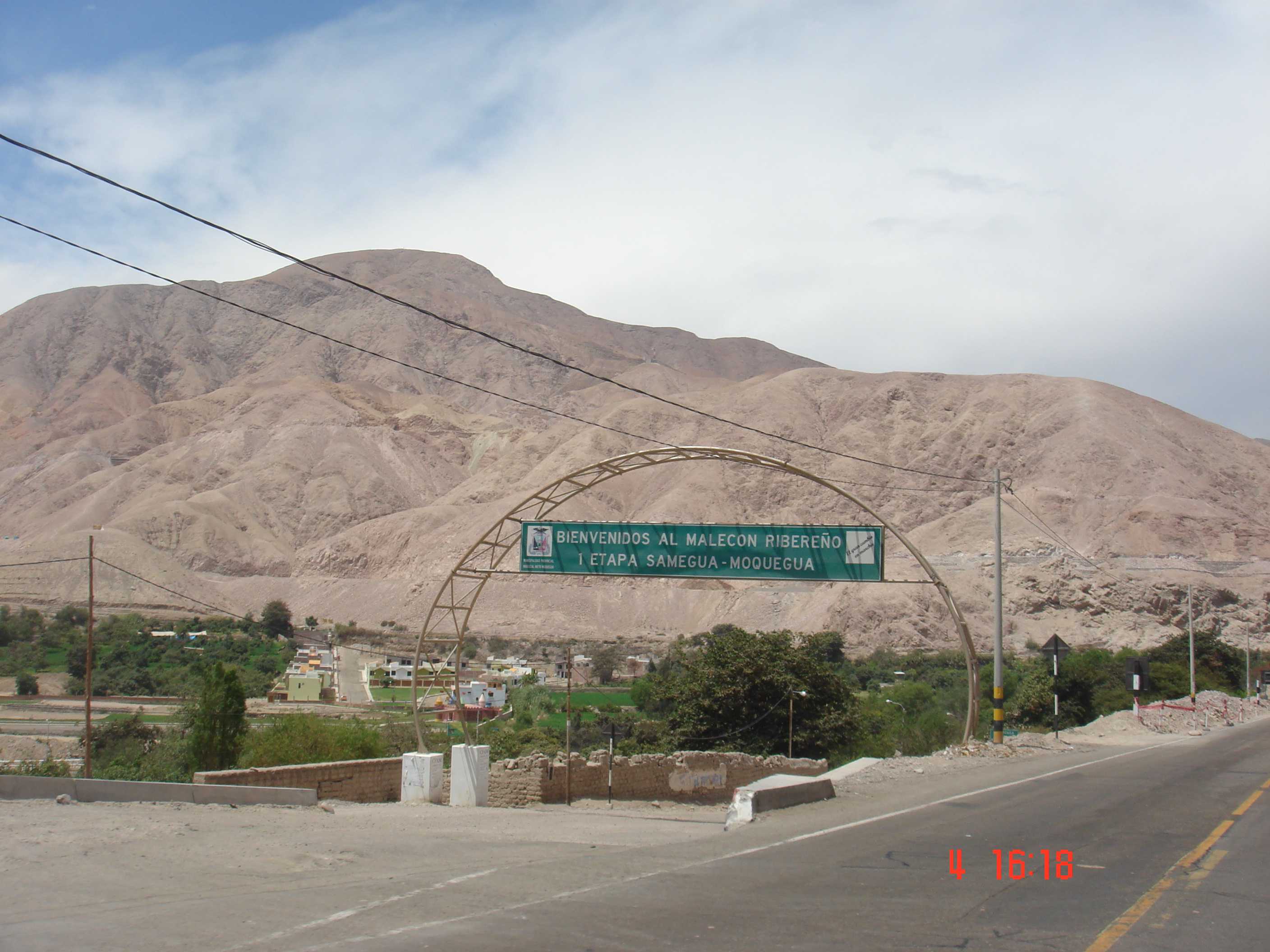 No caminho para Moquegua