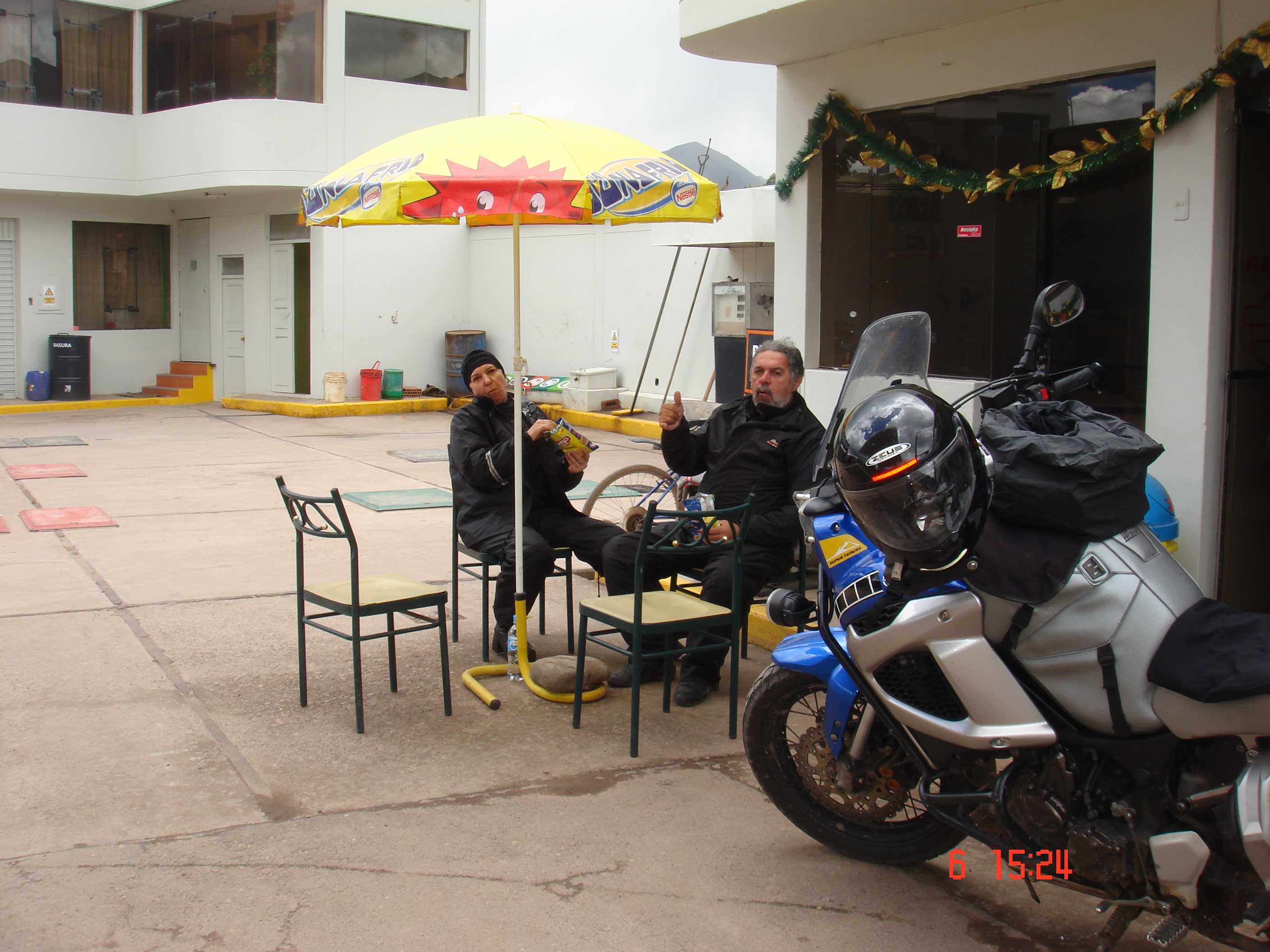 Parada para descanso