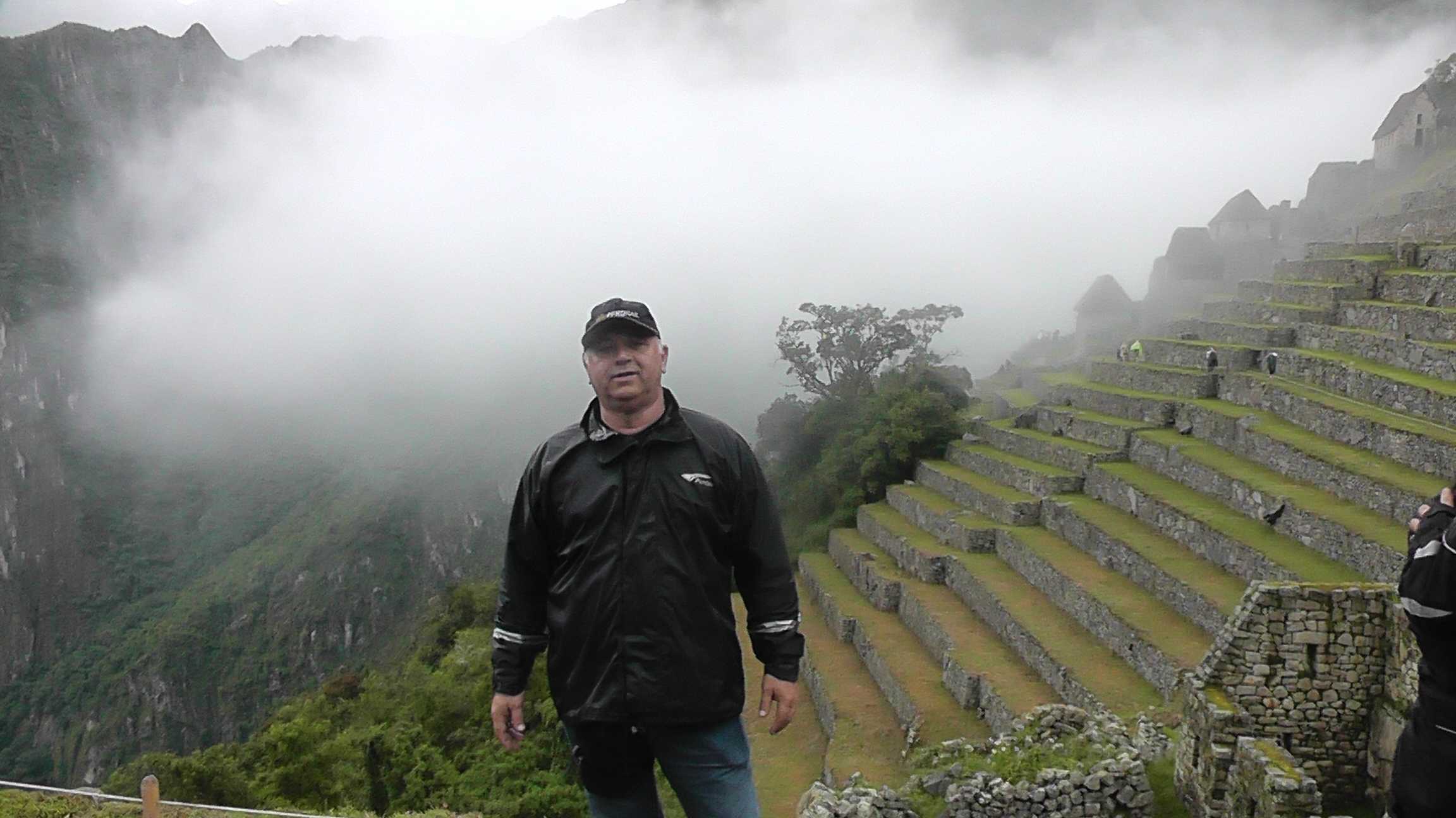 Ademir acima das nuvens...