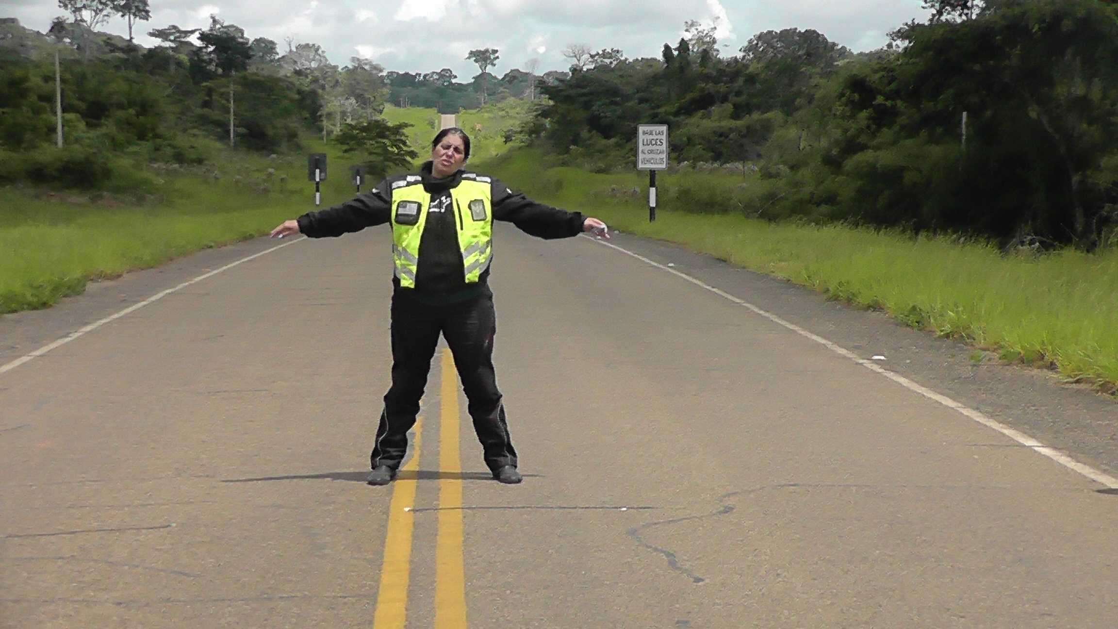 Sem movimento na estrada...