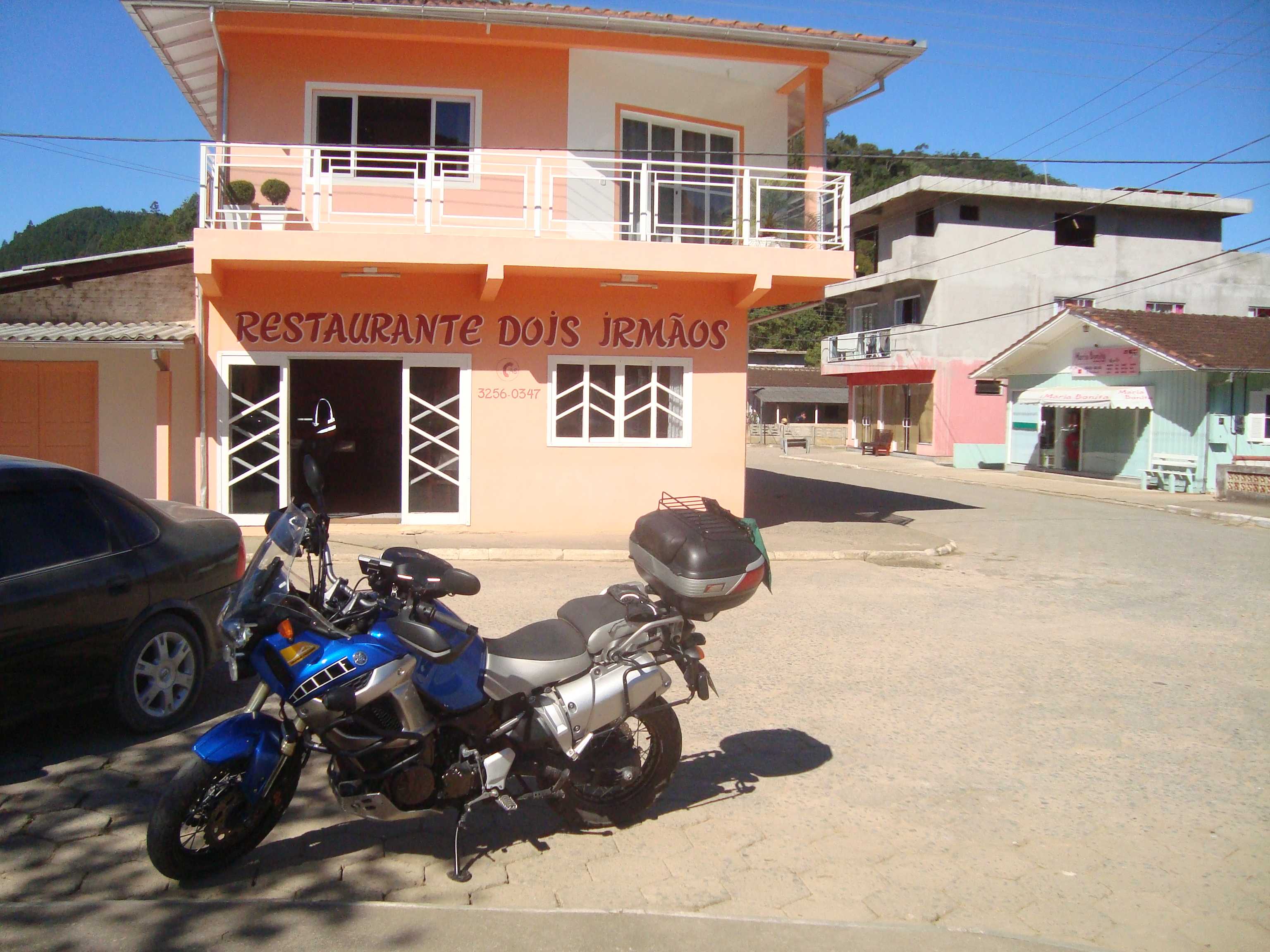 Hora do almoço em Anitápolis