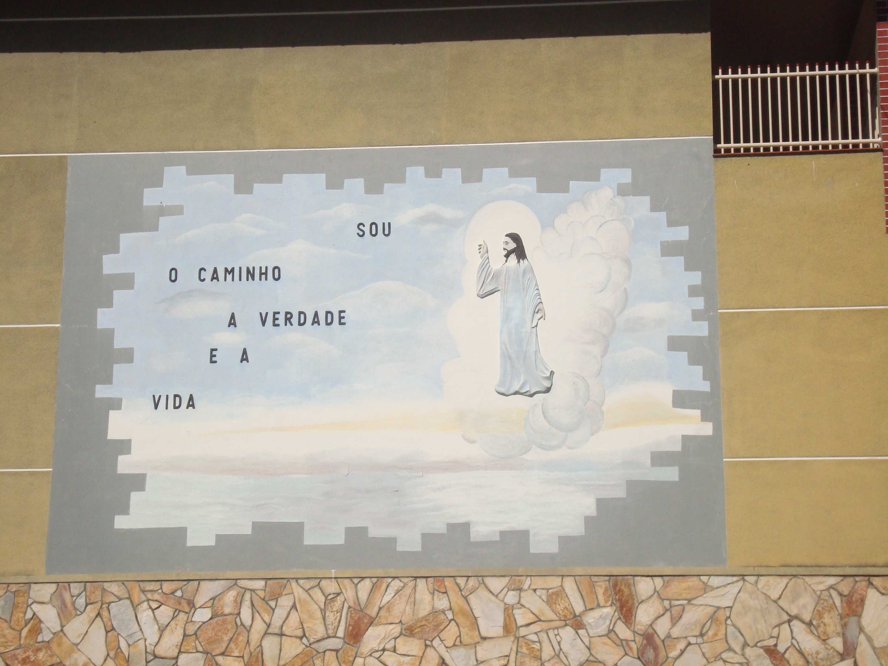 Em Angelina - Mural - Centro Histórico Irmãs Franciscana de São José