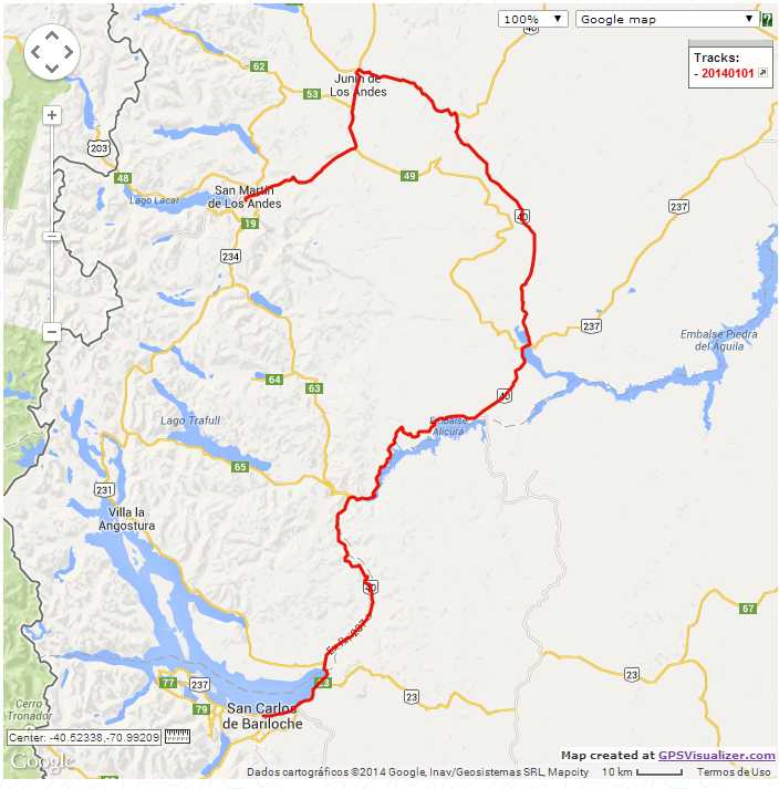 Roteiro do dia (Com muito vento...