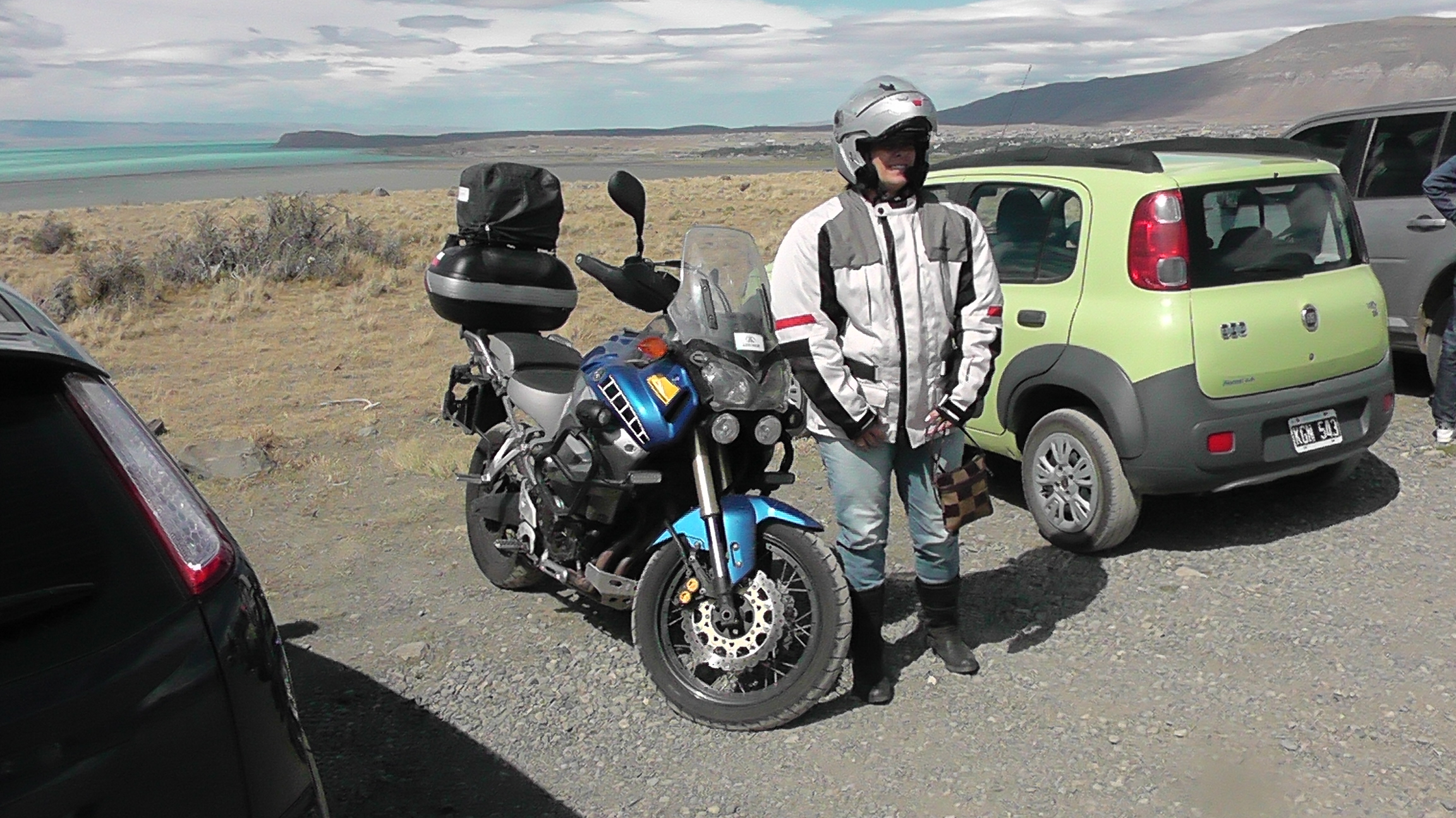 Estacionamento do Glaciarium - Dona SIlvana