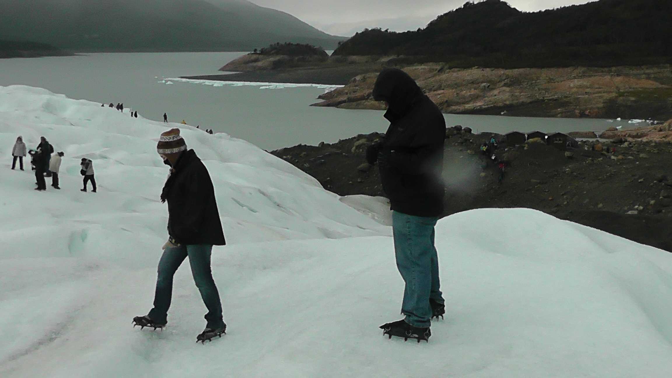 Caminhando firme no gelo...