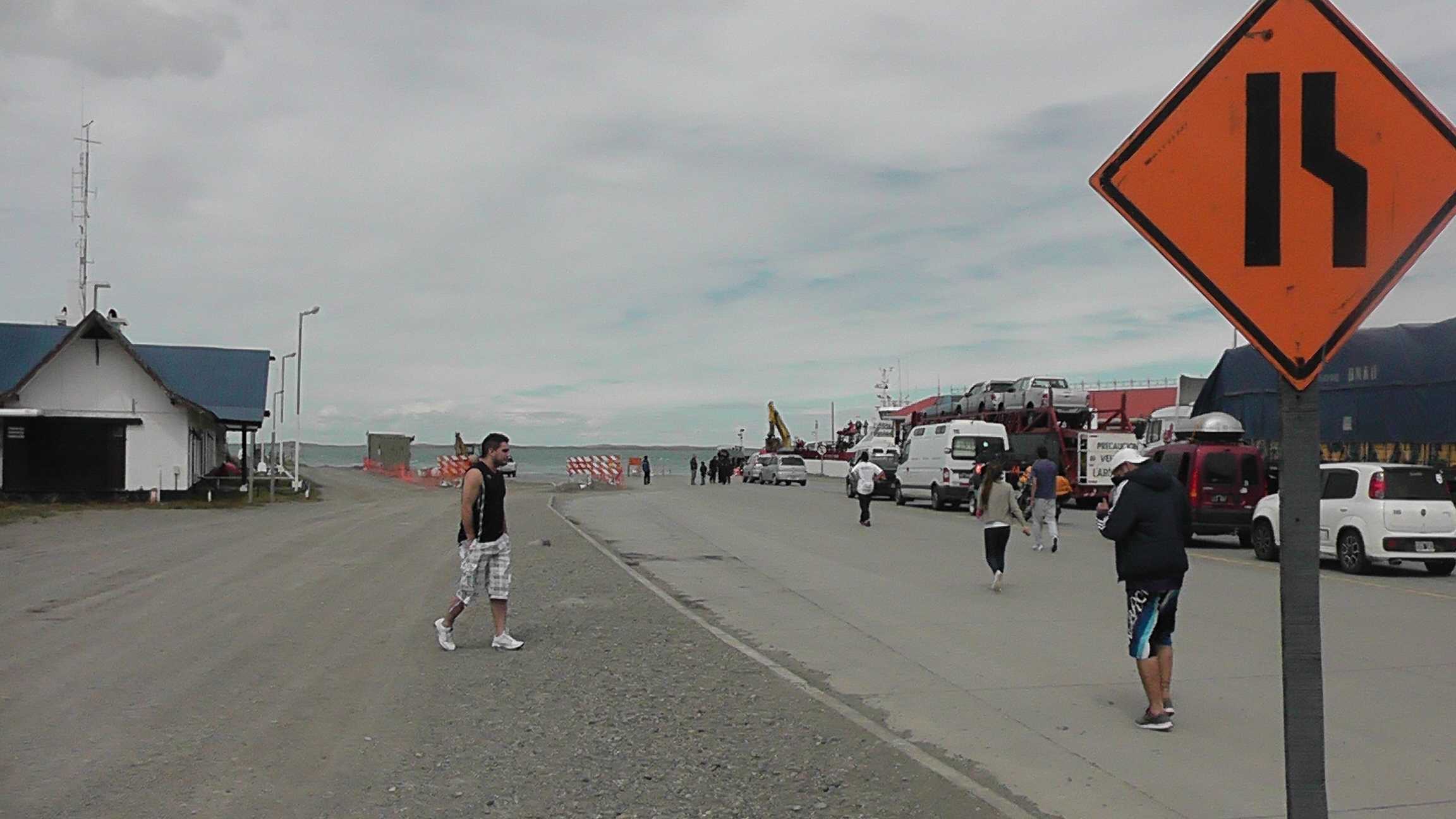 O entra e sai do Ferry