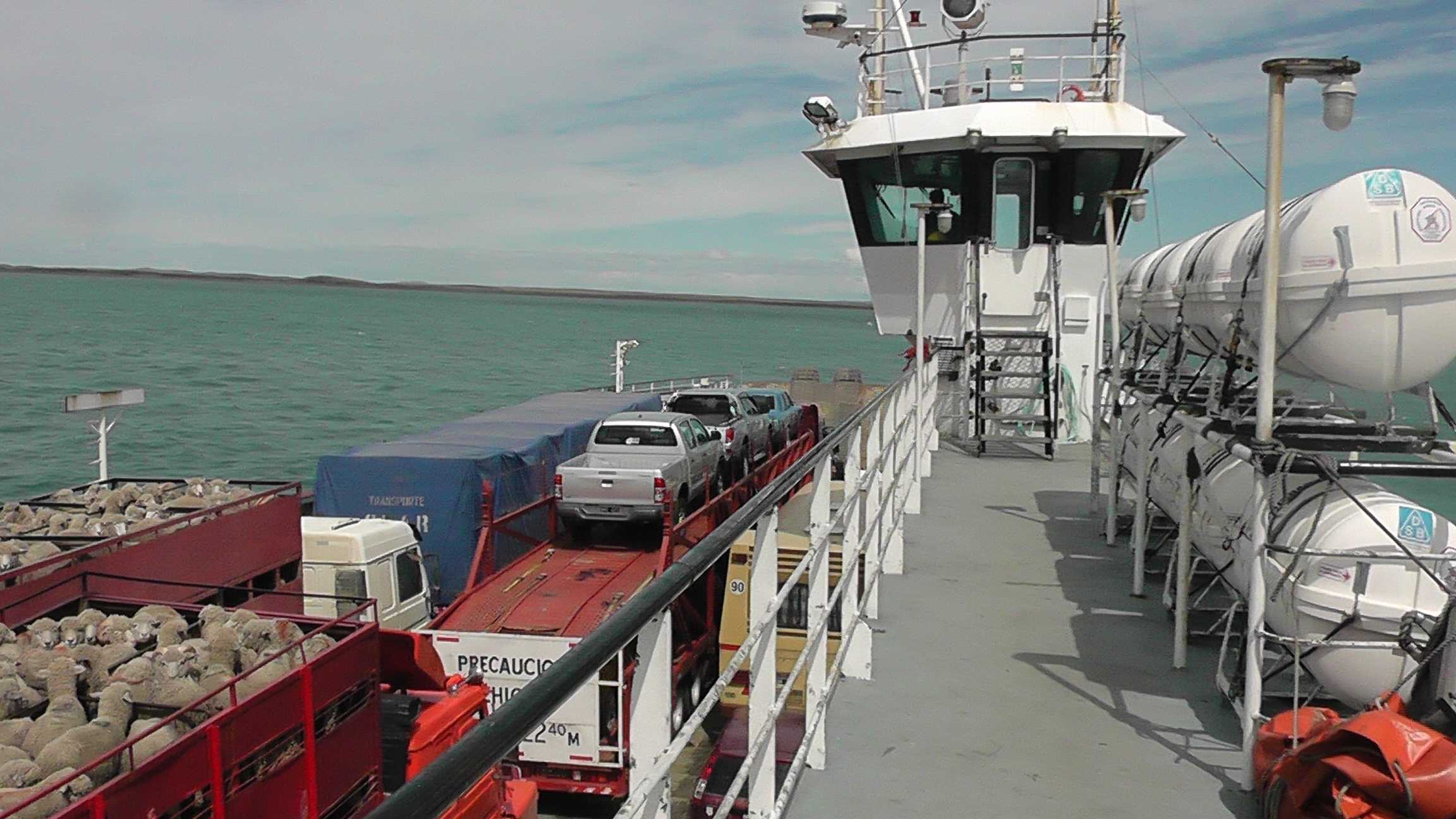 Vista da cabine do piloto