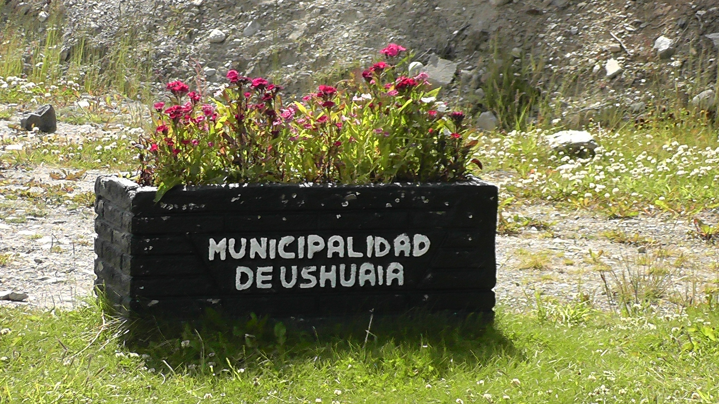 No portal de entrada da cidade