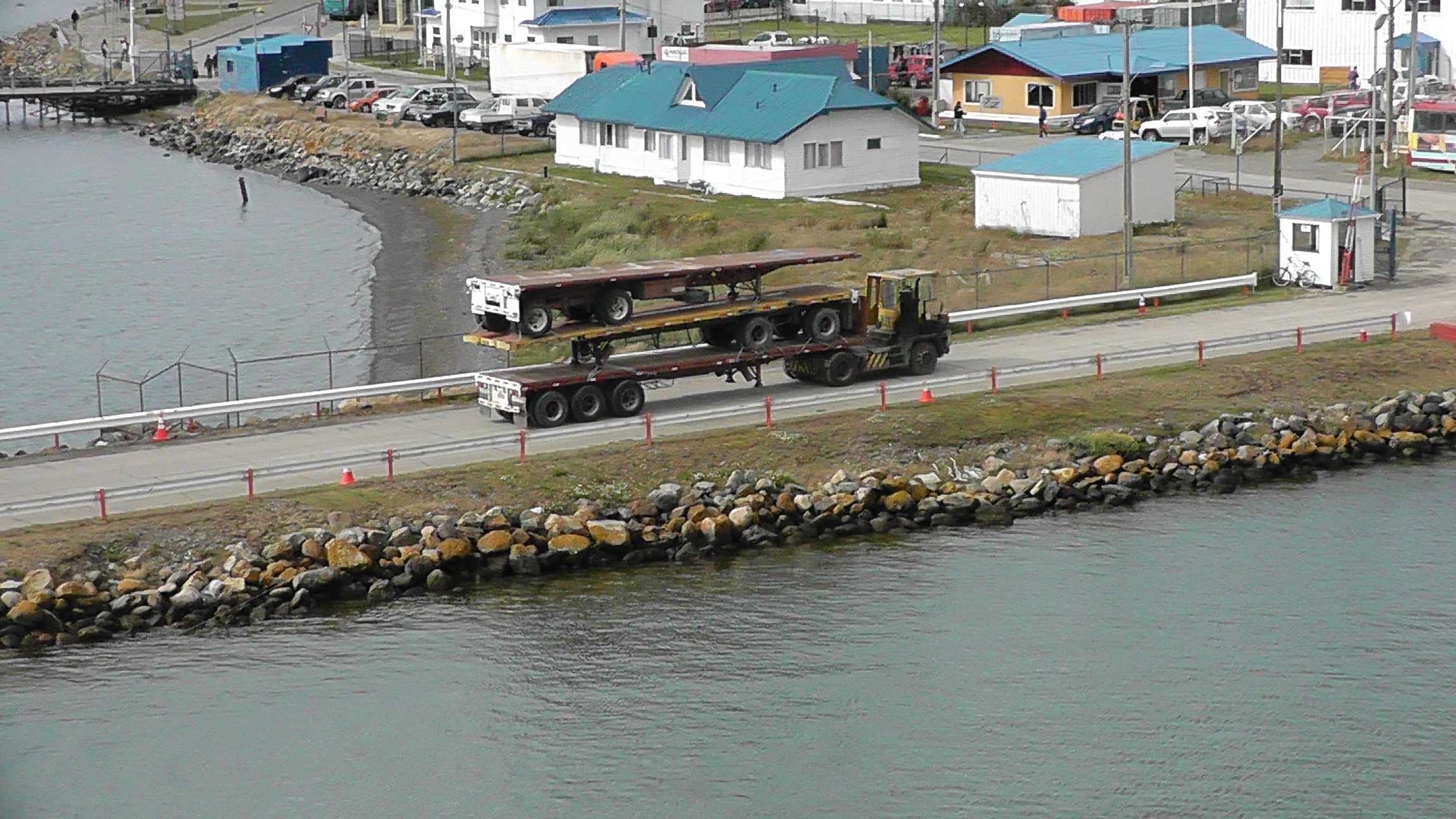 descarregando plataformas