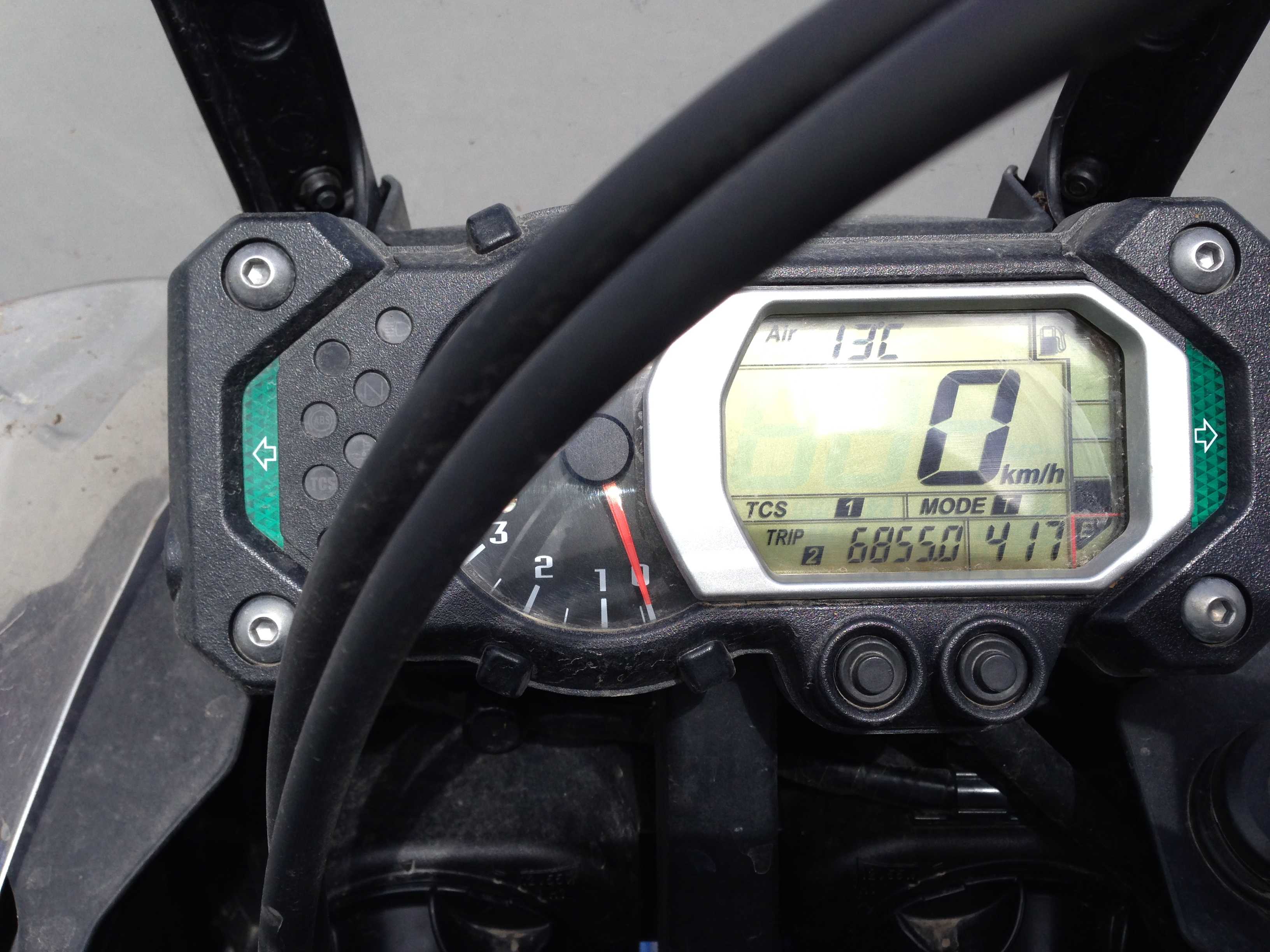 Odômetro parcial de Balneário Camboriu até Ushuaia (Passando por El Calafate)