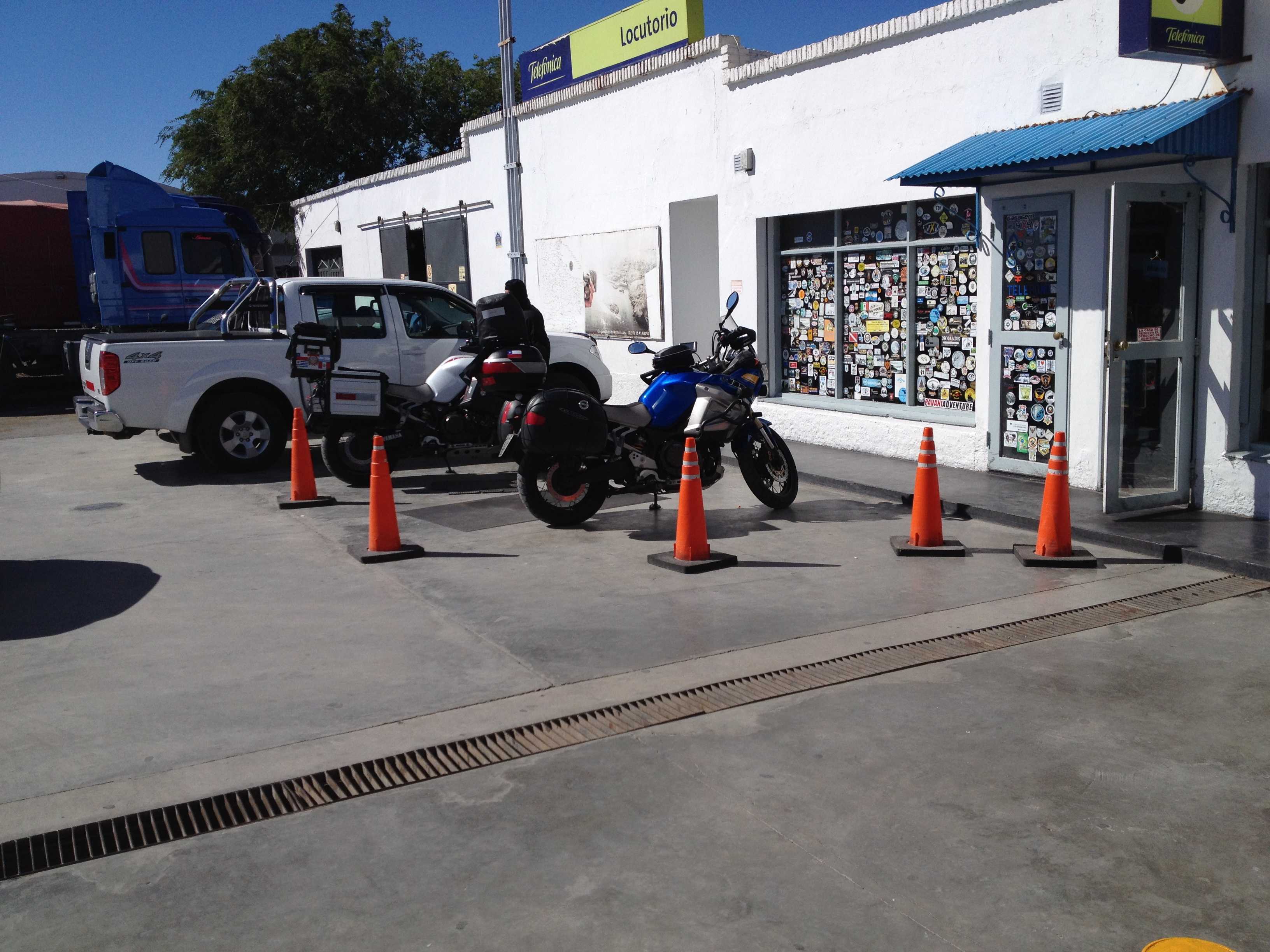 Posto em Caleta Olivia