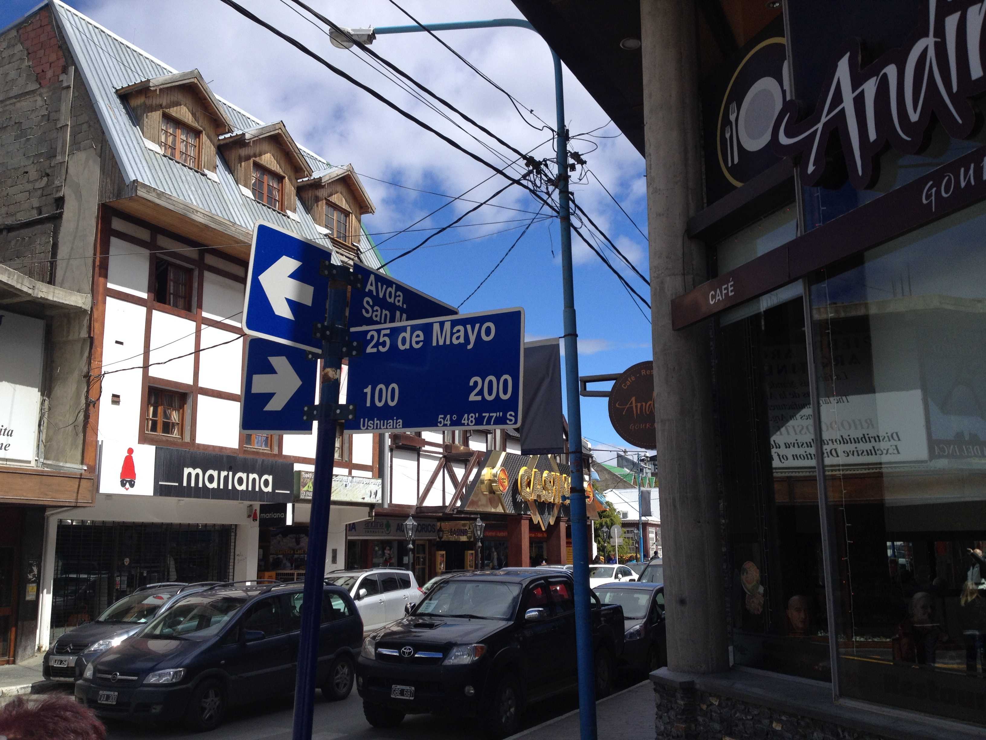 ruas de Ushuaia