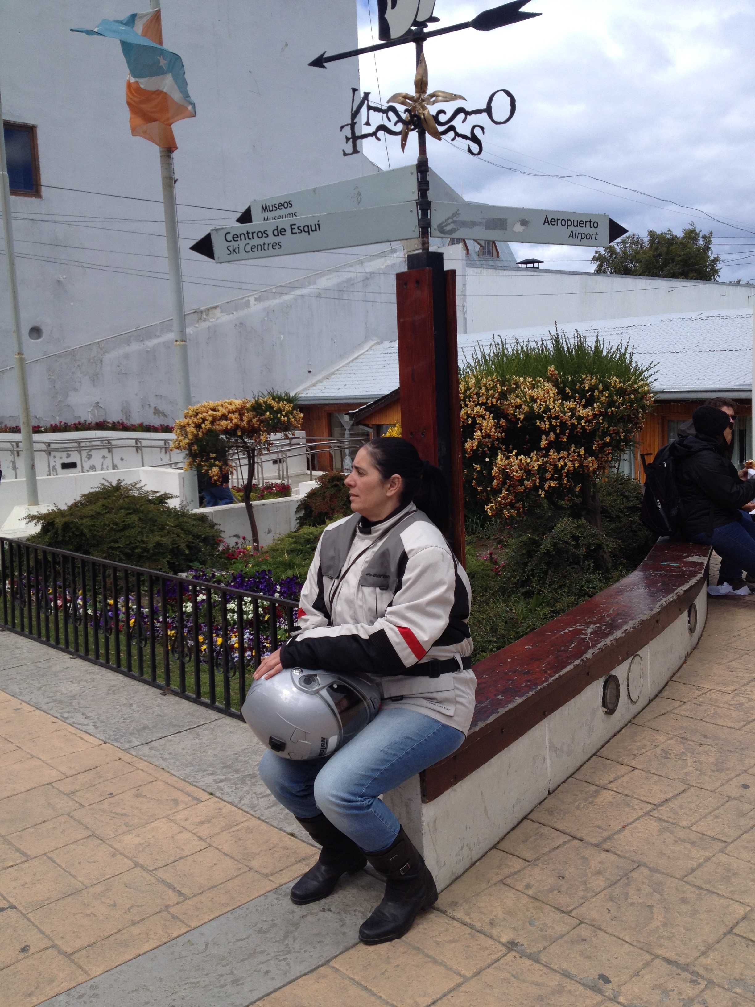 Dona Silvana descansando