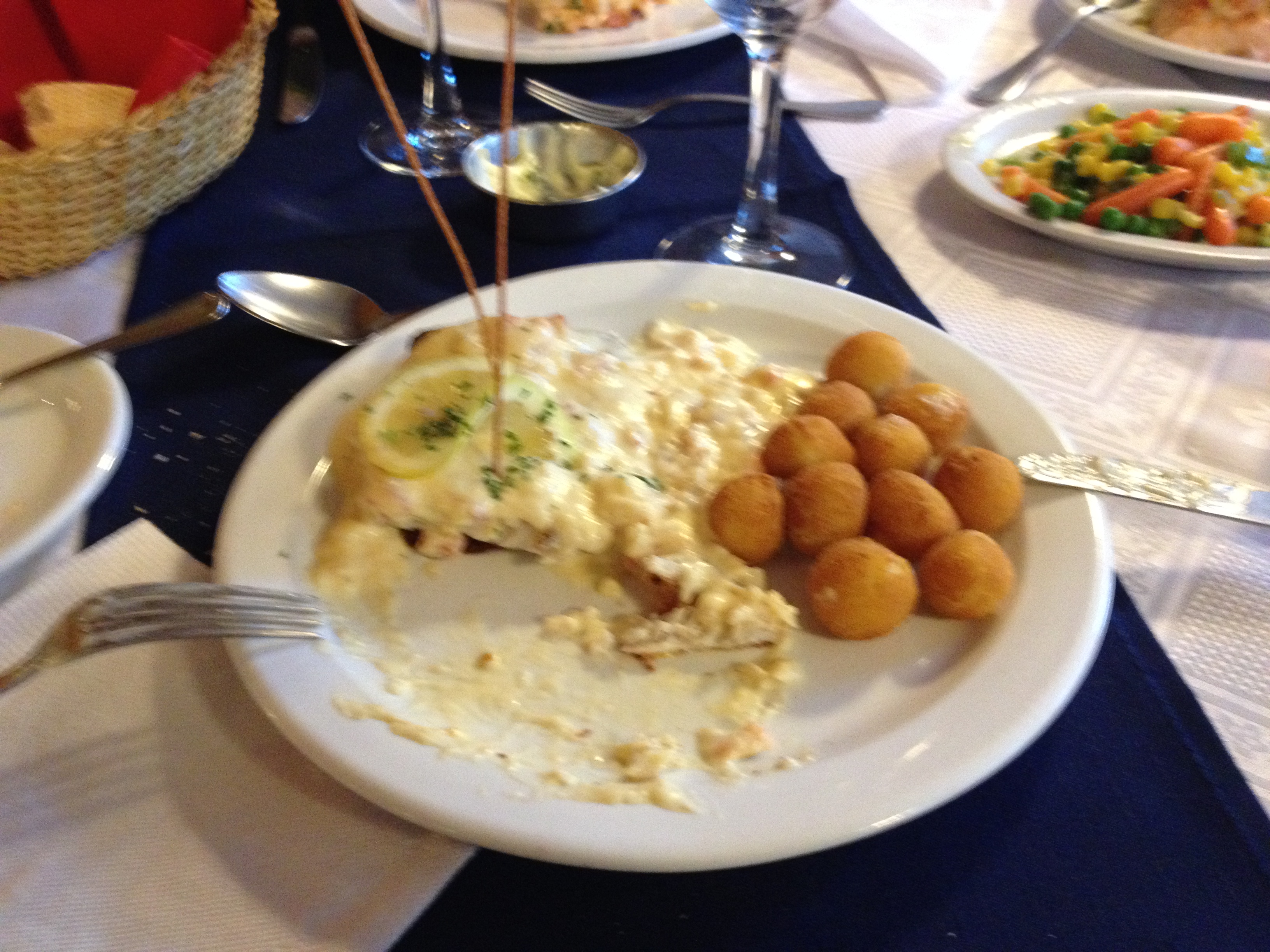 Janta básica - Linguado.