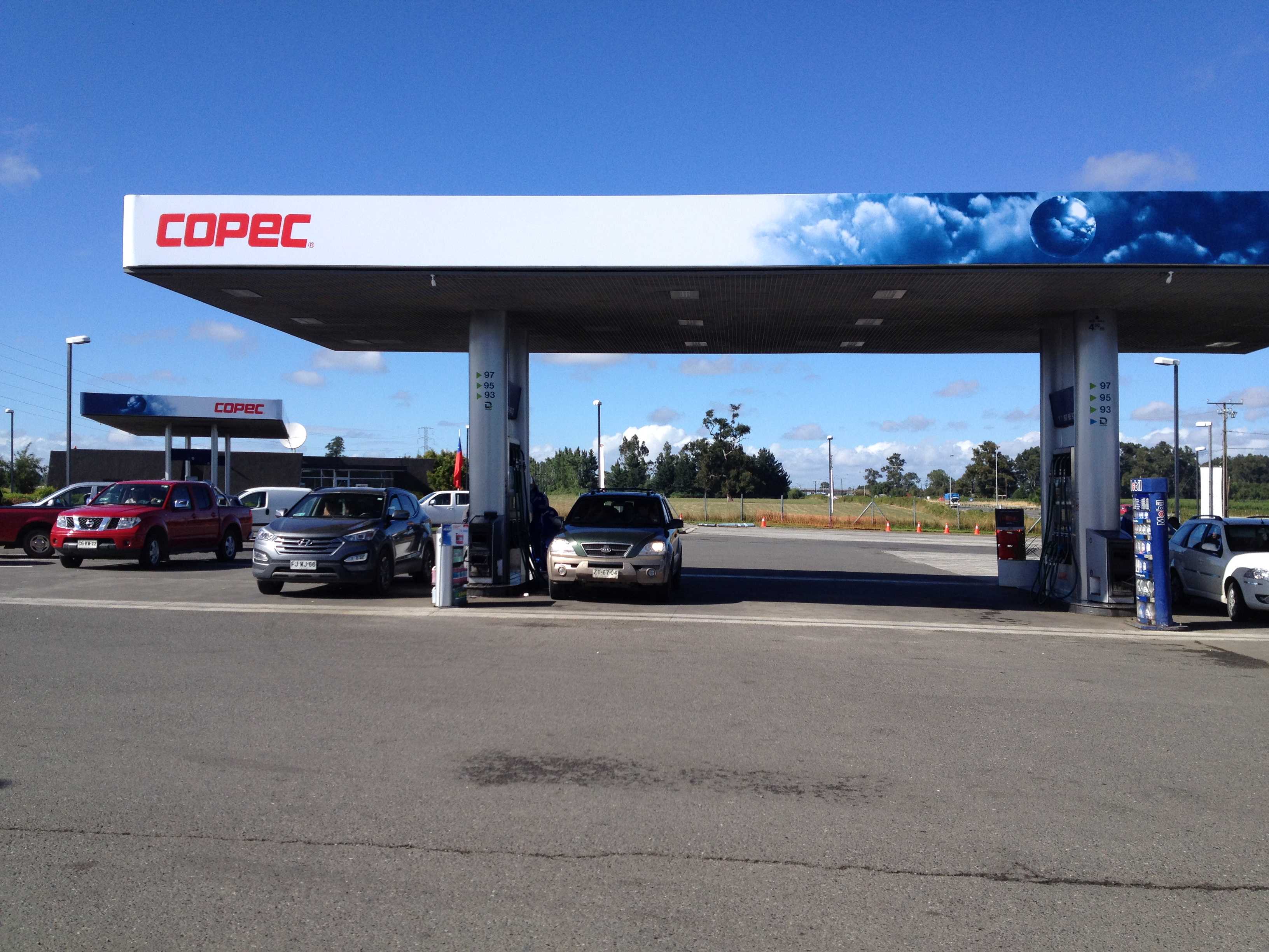 Abastecendo num COPEC I