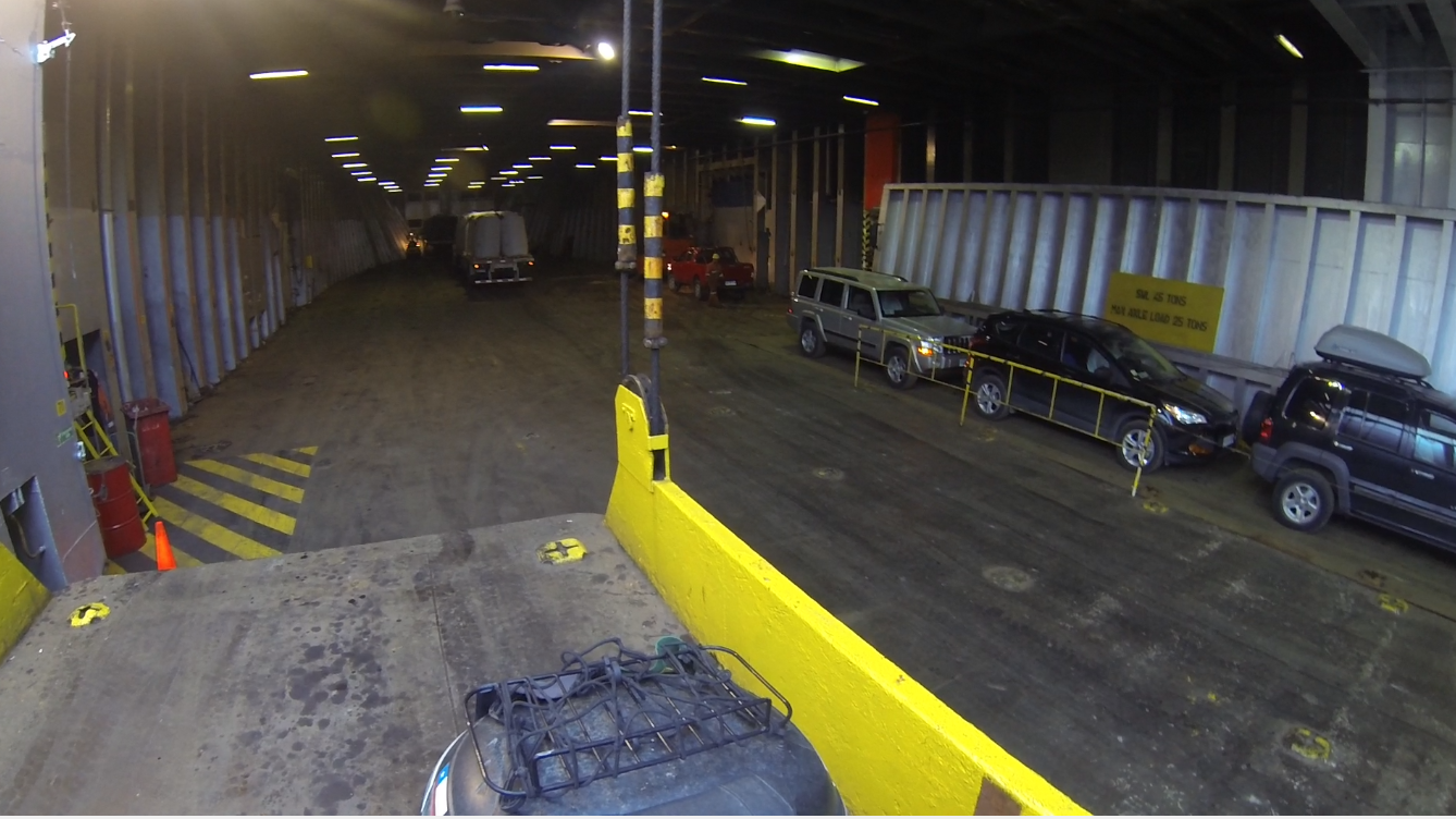 Saindo do Navio - III