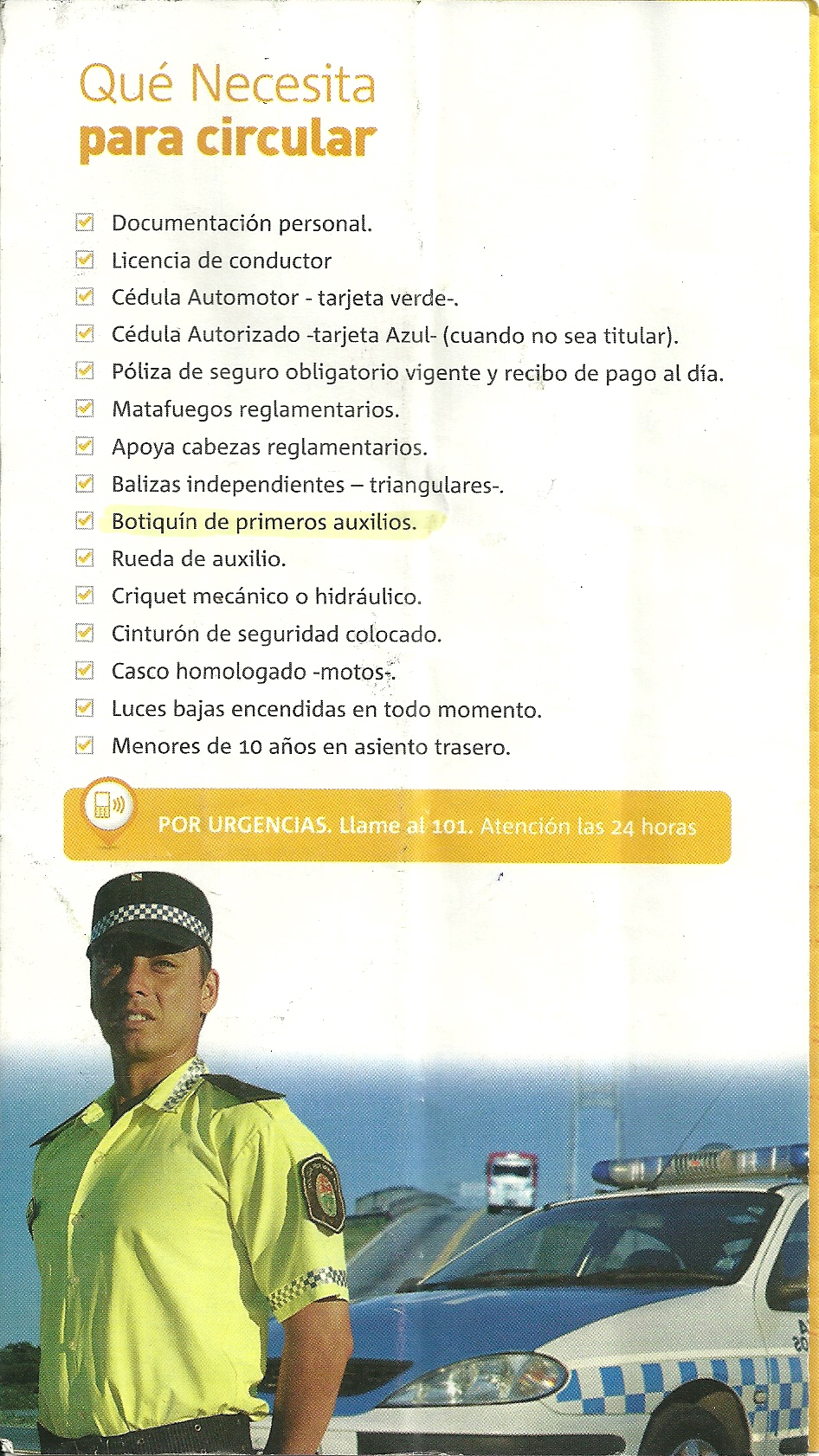 Folheto da Polícia II