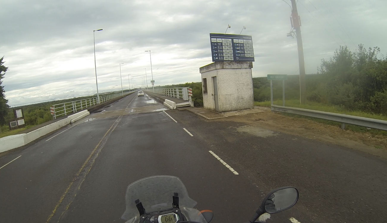 O valor do pedágio na ponte