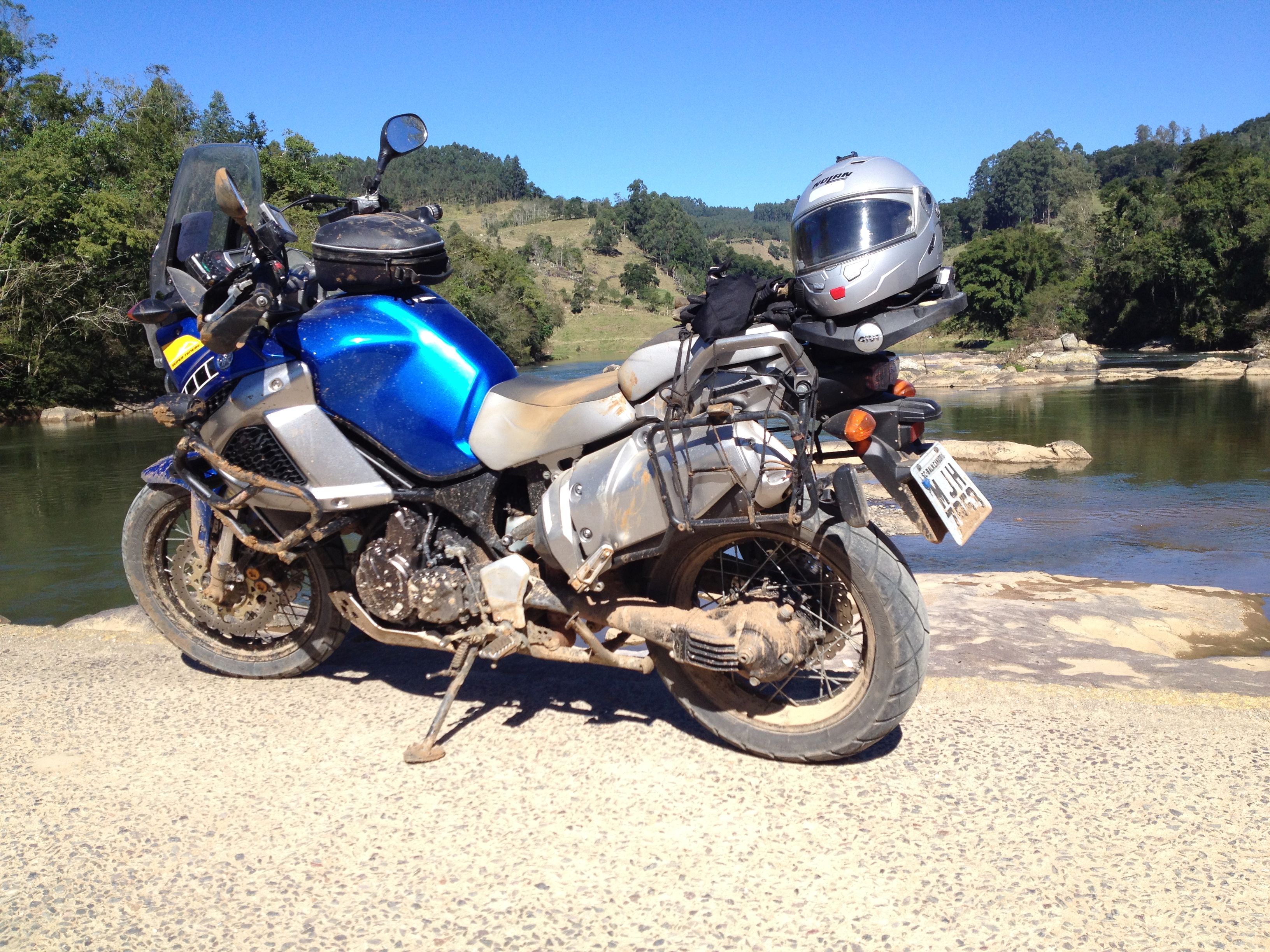 A parada na ponte...