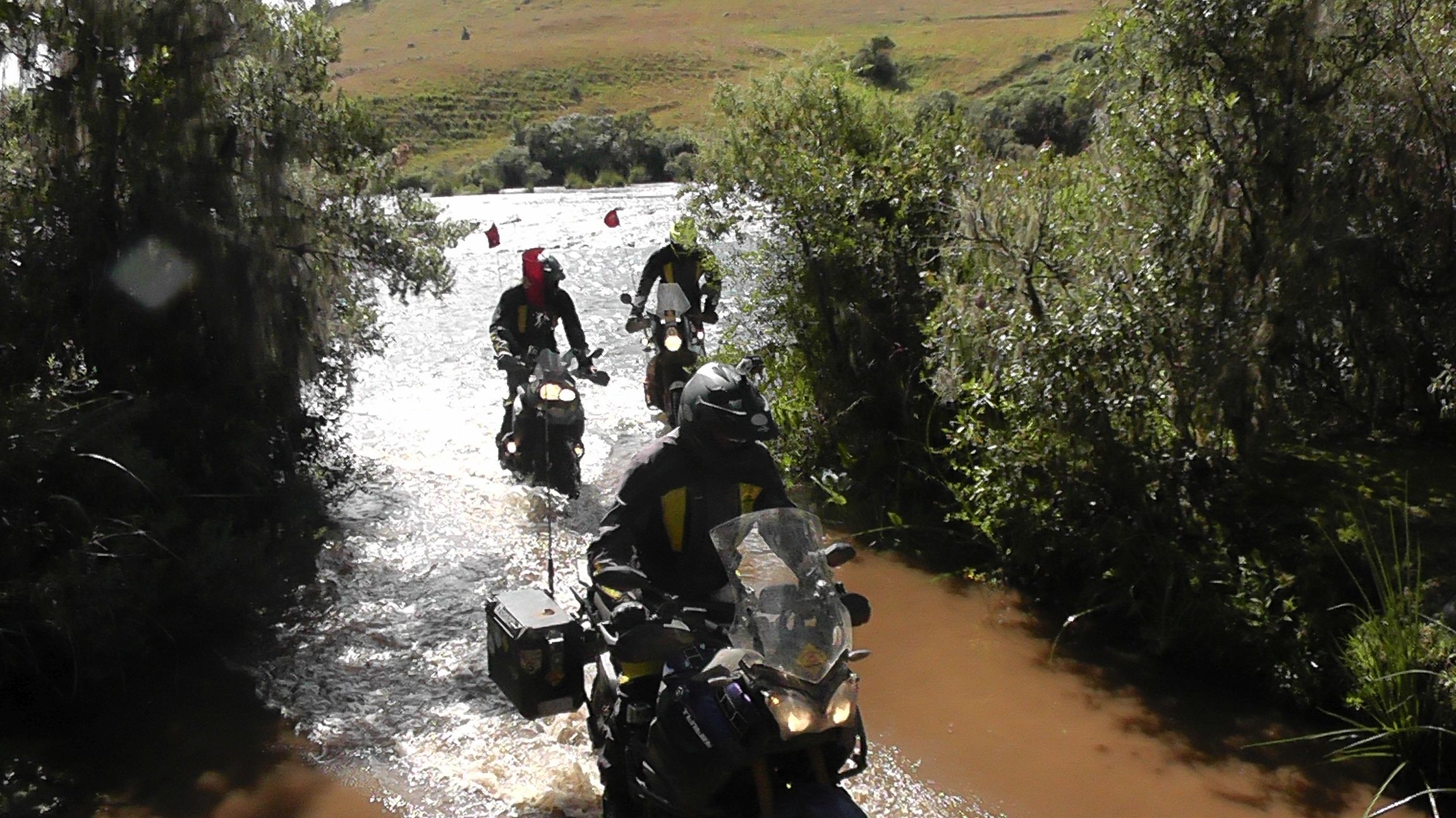 Os últimos eram os instrutores...