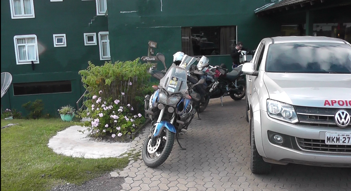 Moto pronta para o segundo dia