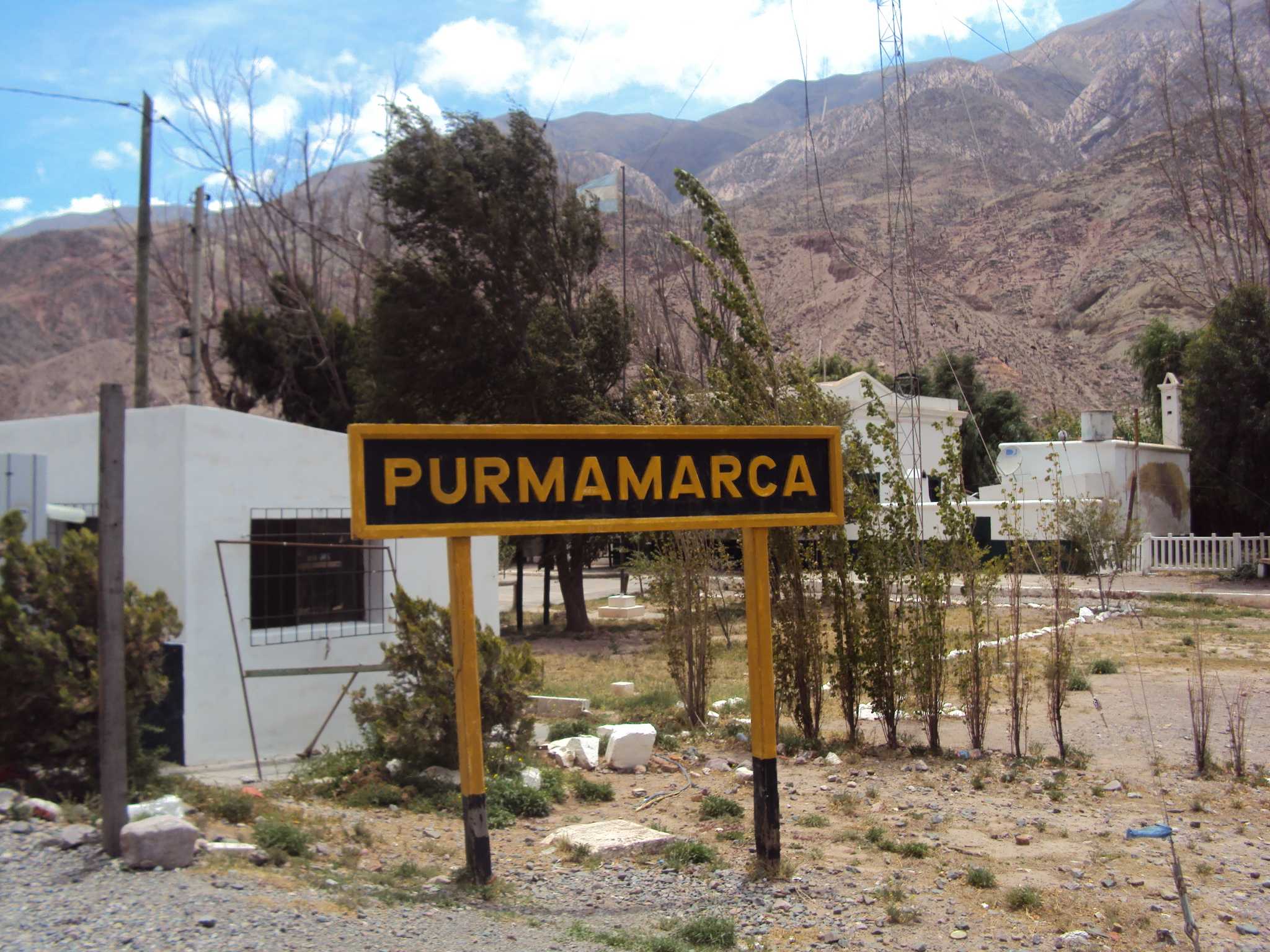 Chegando a PURMAMARCA