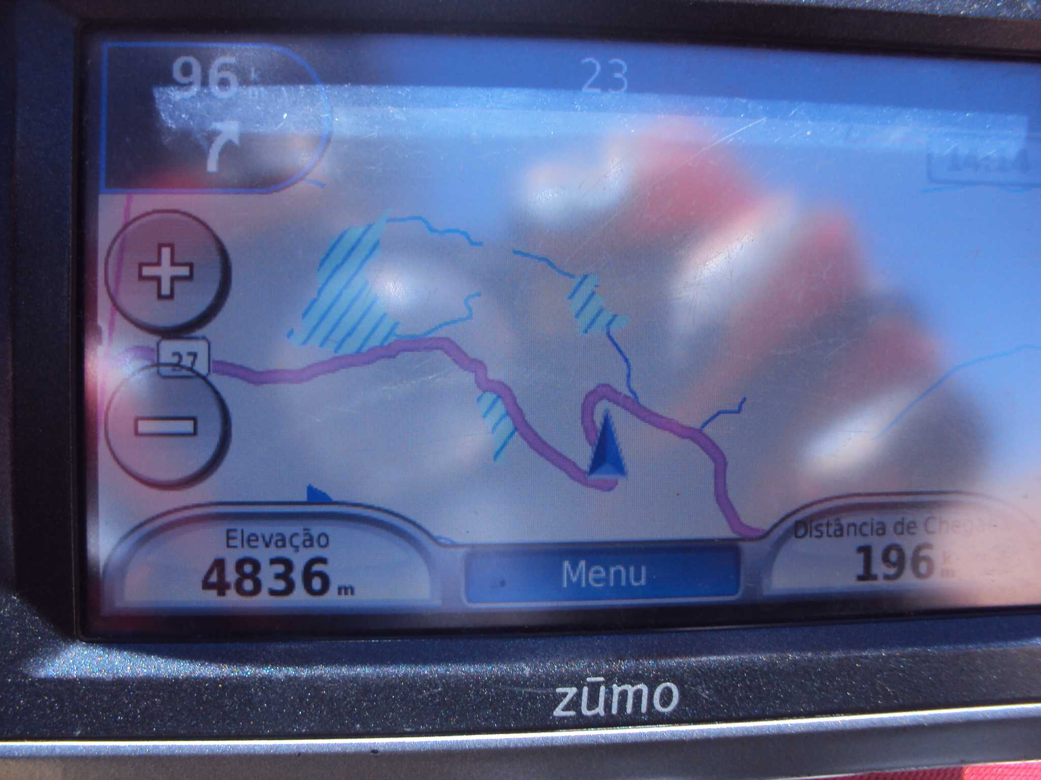 Ponto mais alto já no Chile,