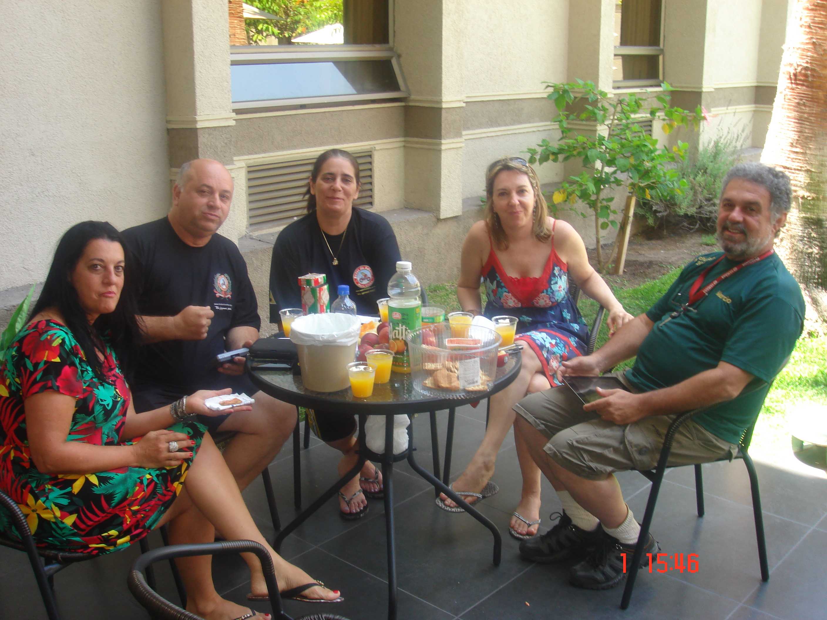 No dia seguinte com as sobras ...