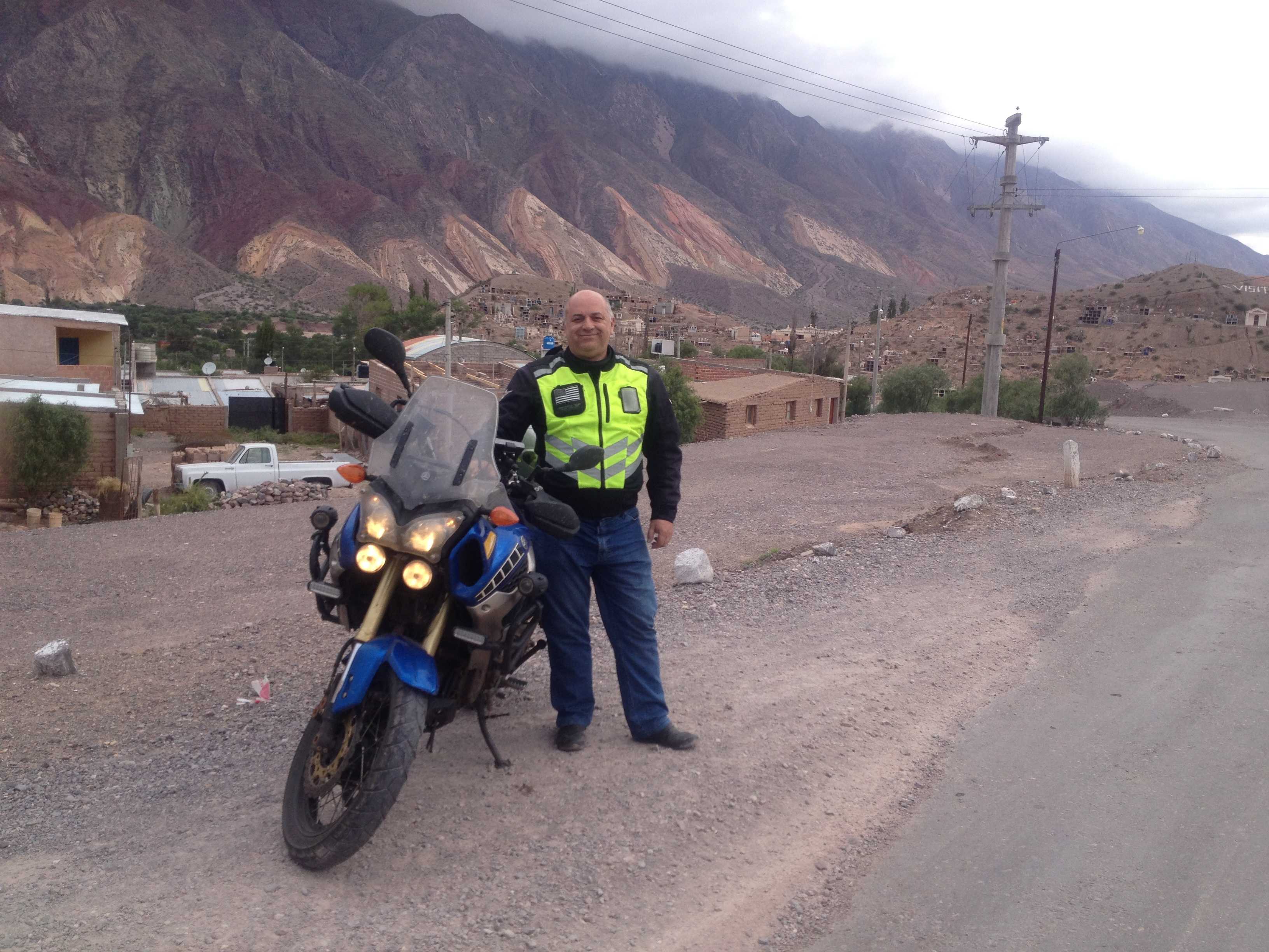 Ademir e ao fundo a Palheta de sete cores 
